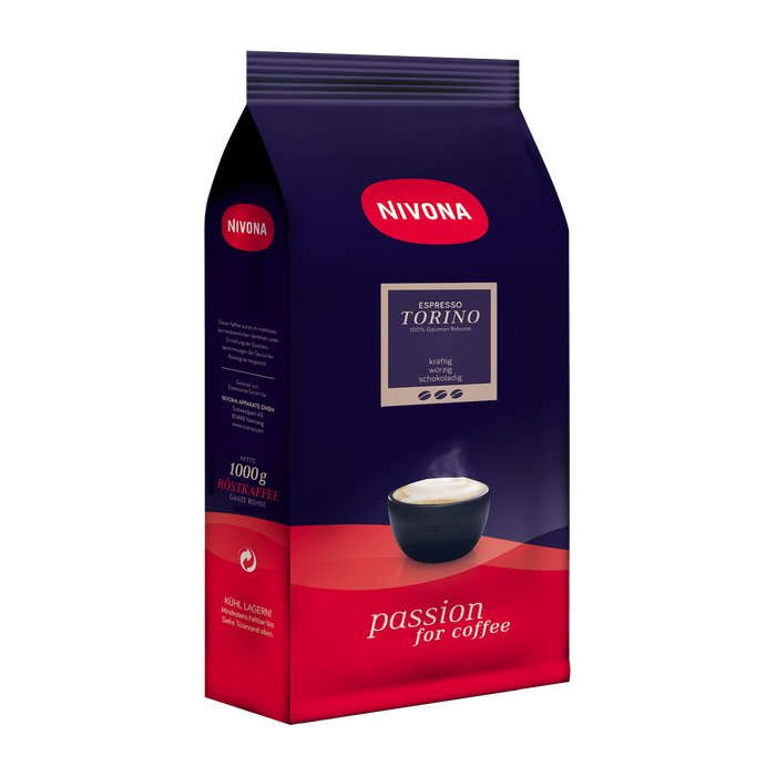 Nivona Espresso Torino NIT 1000 100% Gourmet Robusta 1kg Bohne
