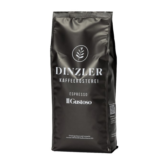 Dinzler Kaffeerösterei Espresso Il Gustoso 1kg Bohne