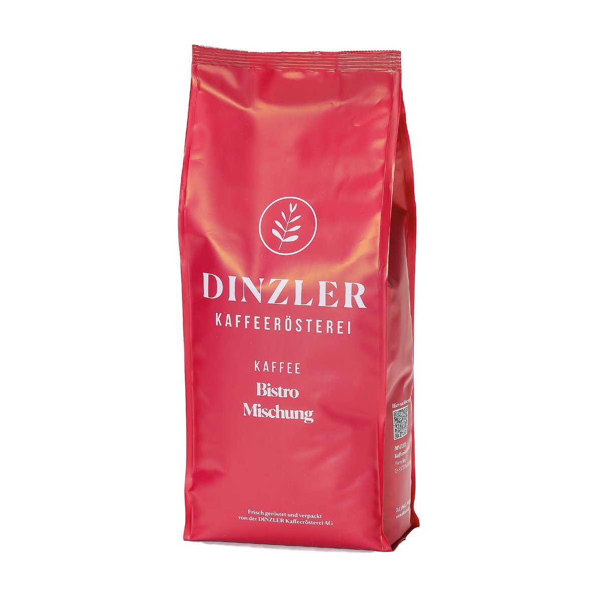 Dinzler Kaffeerösterei Kaffee Bistro Mischung 1kg Bohne