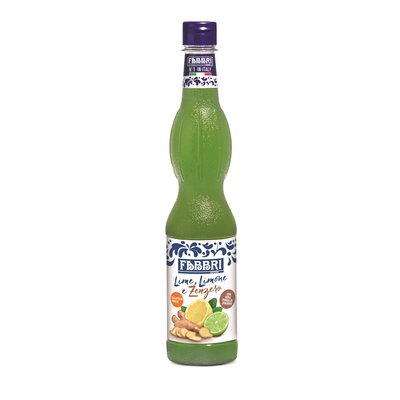 FABBRI Sirup Limette, Zitrone und Ingwer 560ml