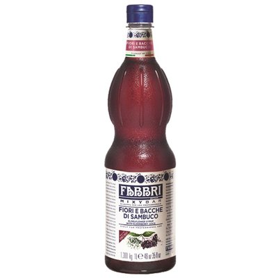 FABBRI MIXYBAR Holunderblten und Beeren Sirup 1Liter