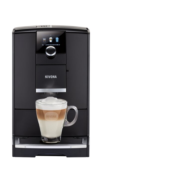 Nivona CafeRomatica NICR 790 Mattschwarz / Chrom Kaffeevollautomat