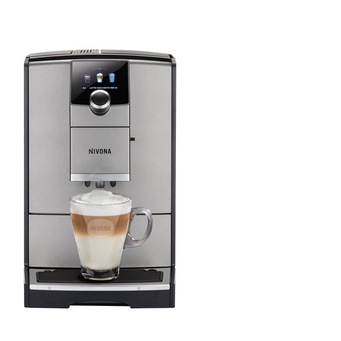 Nivona CafeRomatica NICR 795 Kaffeevollautomat Titan / Chrom