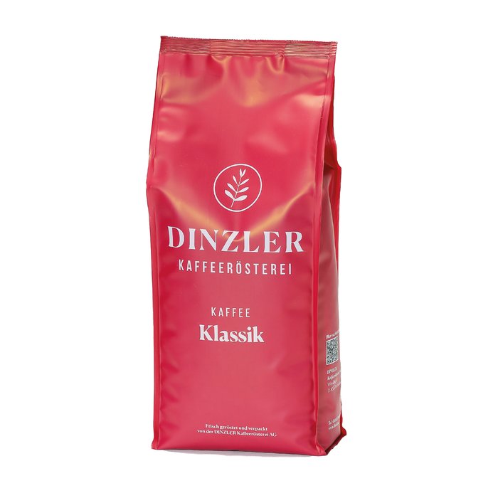 Dinzler Kaffeerösterei Kaffee Klassik 1kg Bohne