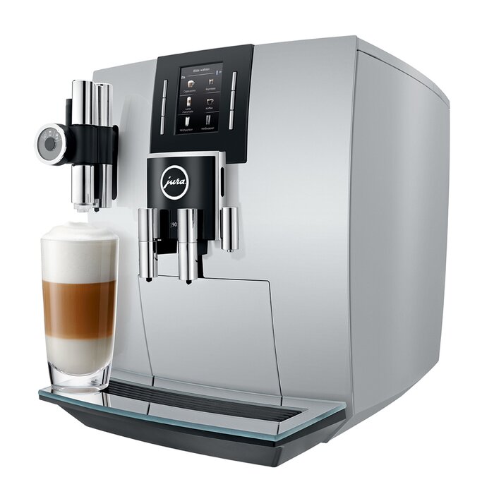 Jura J90 Kaffeevollautomat Brillantsilber (EA)