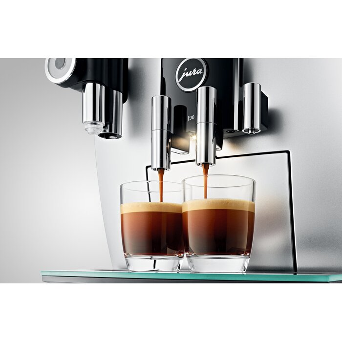Jura J90 Kaffeevollautomat Brillantsilber (EA)