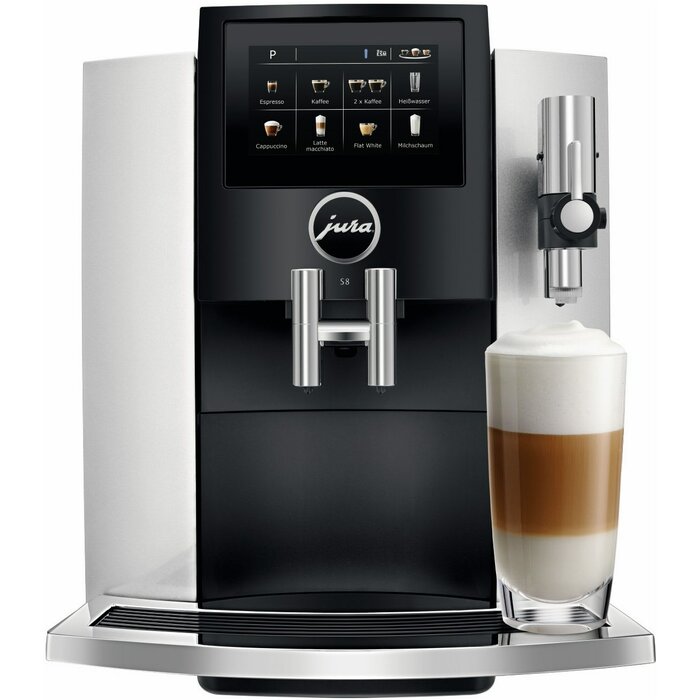 Jura S8 Kaffeevollautomat Moolight Silver
