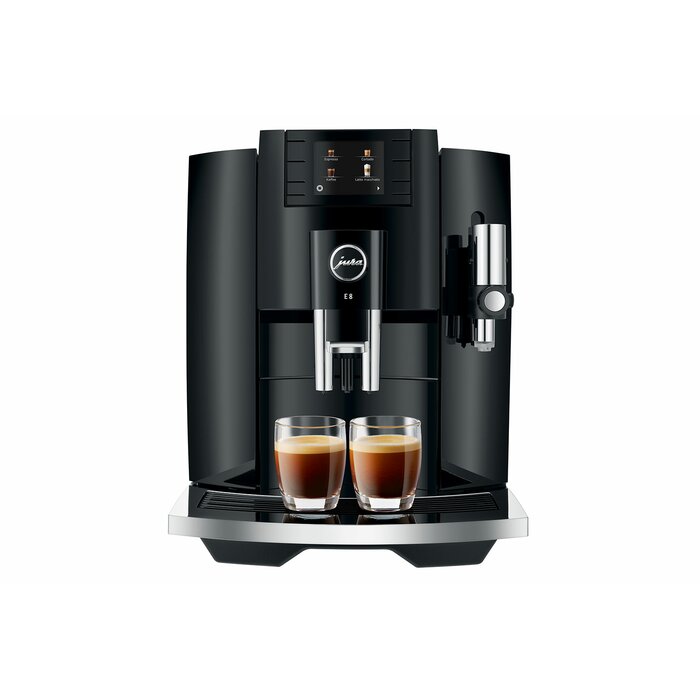 Jura E8 Piano Black EB Kaffeevollatuomat