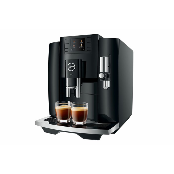 Jura E8 Piano Black EB Kaffeevollatuomat