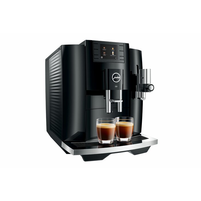 Jura E8 Piano Black EB Kaffeevollatuomat
