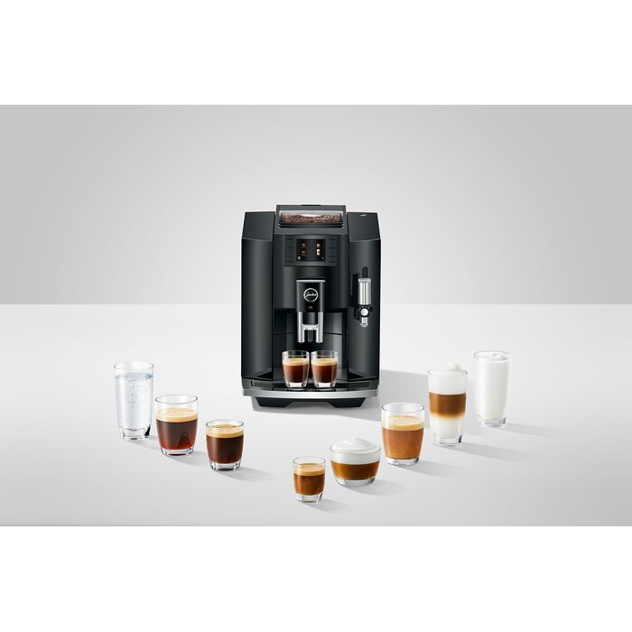 Jura E8 Piano Black EB Kaffeevollatuomat