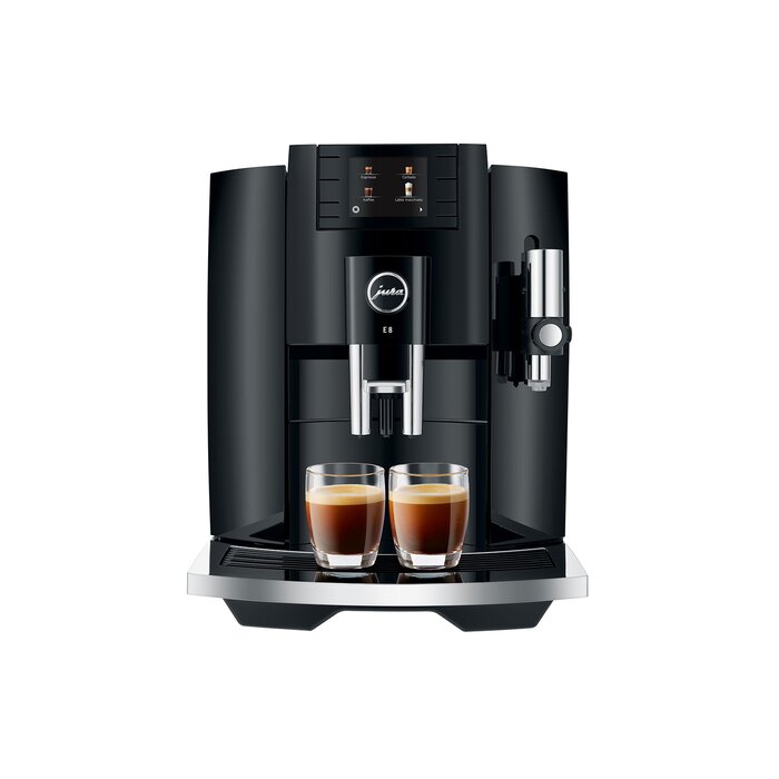 Jura E8 Piano Black EC Kaffeevollatuomat