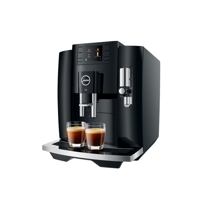 Jura E8 Piano Black EC Kaffeevollatuomat