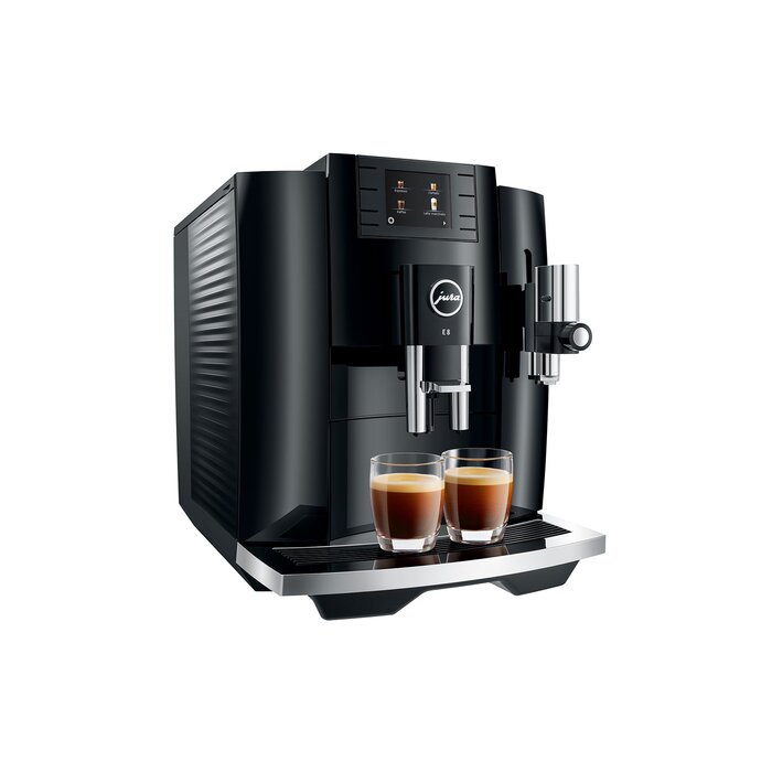 Jura E8 Piano Black EC Kaffeevollatuomat
