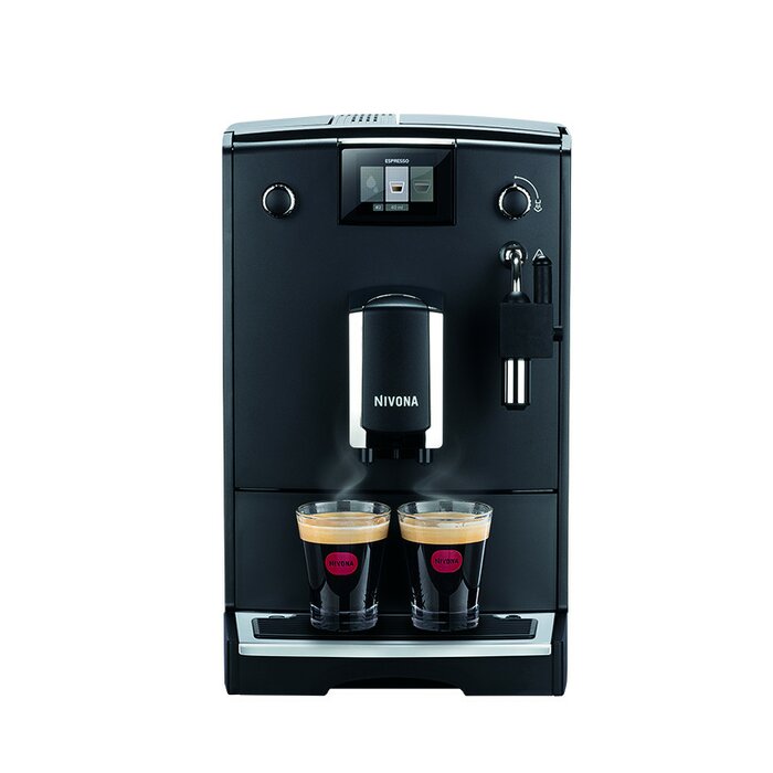 Nivona CafeRomatica NICR 550 Mattschwarz/Chrom Kaffeevollautomat