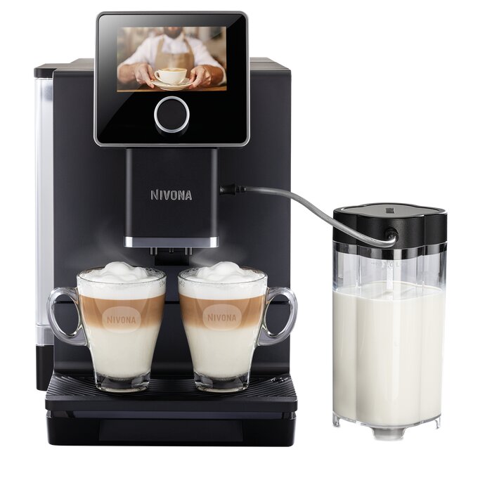 Nivona CafeRomatica NICR 960 Mattschwarz / Chrom