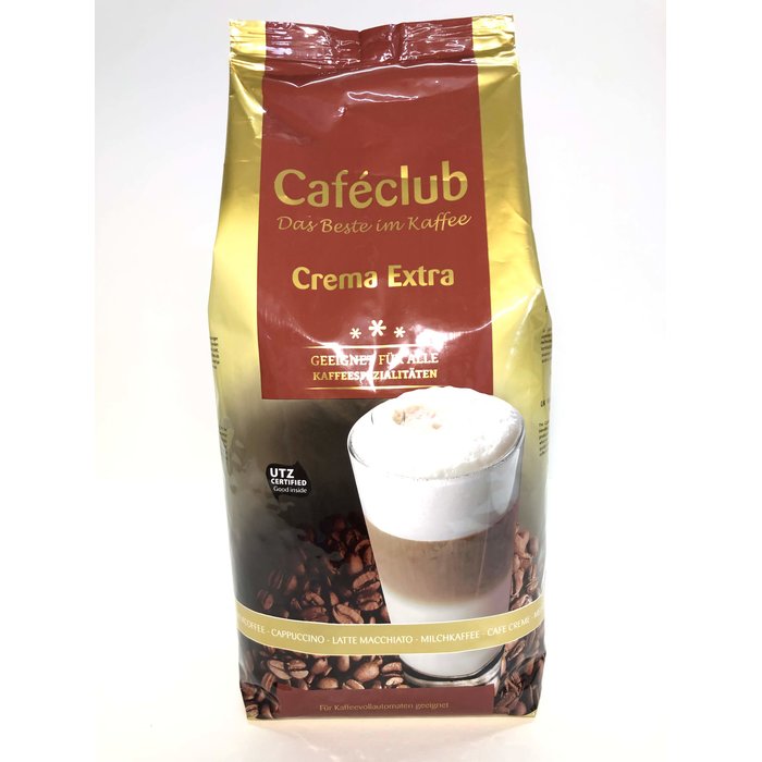 Caféclub Crema Extra 1kg Bohne