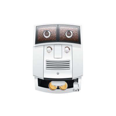 Jura J8 Twin Diamond White