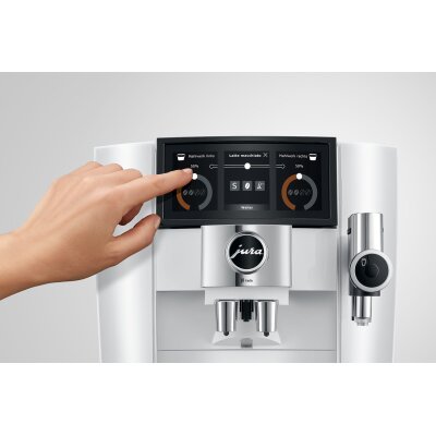 Jura J8 Twin Diamond White