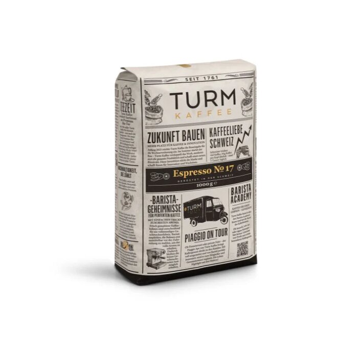 Turm Kaffee Gazzetta Espresso No. 17  1kg Bohne