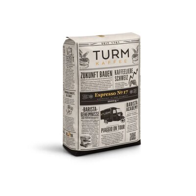 Turm Kaffee Gazzetta Espresso No. 17  1kg Bohne