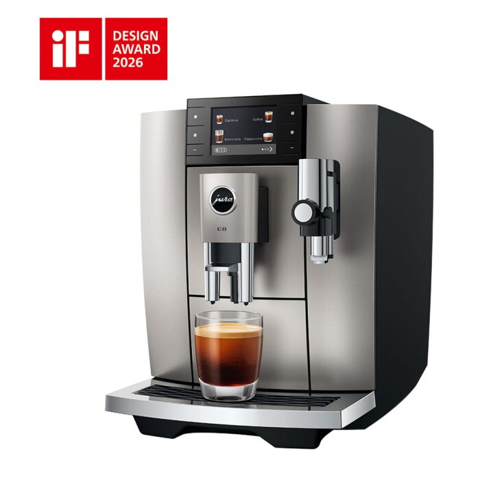 JURA E8 Midnight Silver (ED) – Kaffeevollautomat
