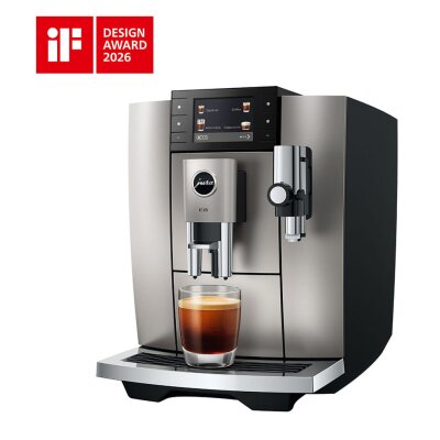 JURA E8 Midnight Silver (ED) – Kaffeevollautomat