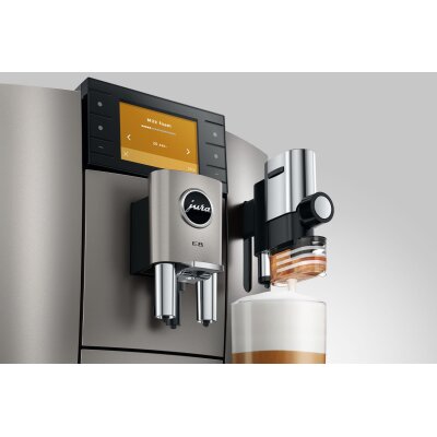 JURA E8 Midnight Silver (ED) – Kaffeevollautomat