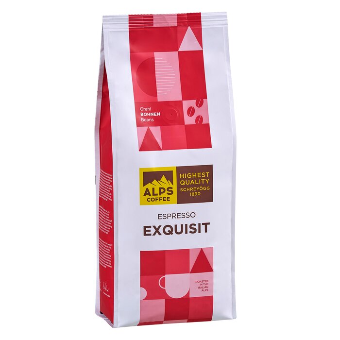 Alps Coffee Espresso Exquisit 1kg Bohne