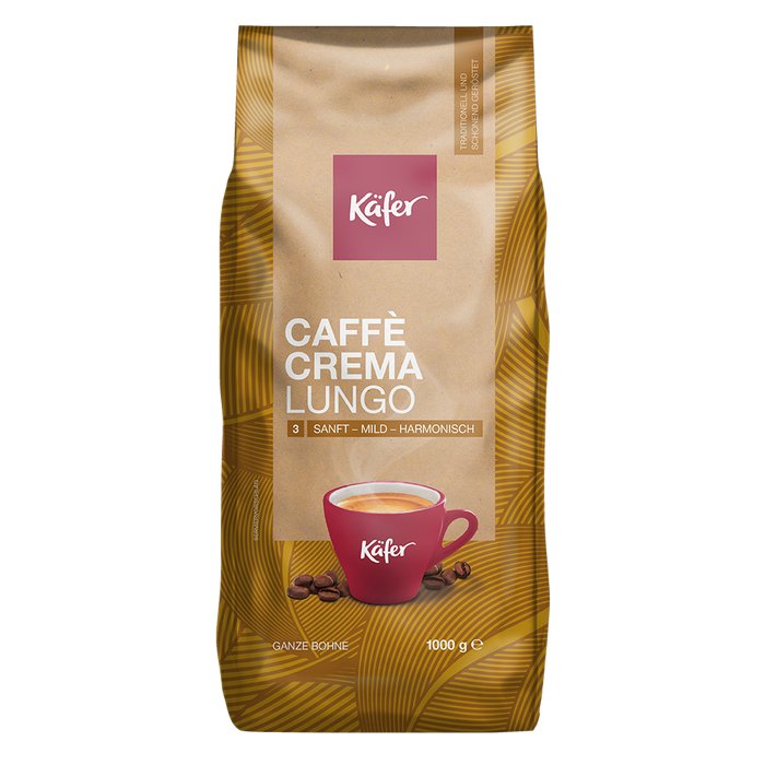 Kfer Caff Crema Lungo 1kg Bohne