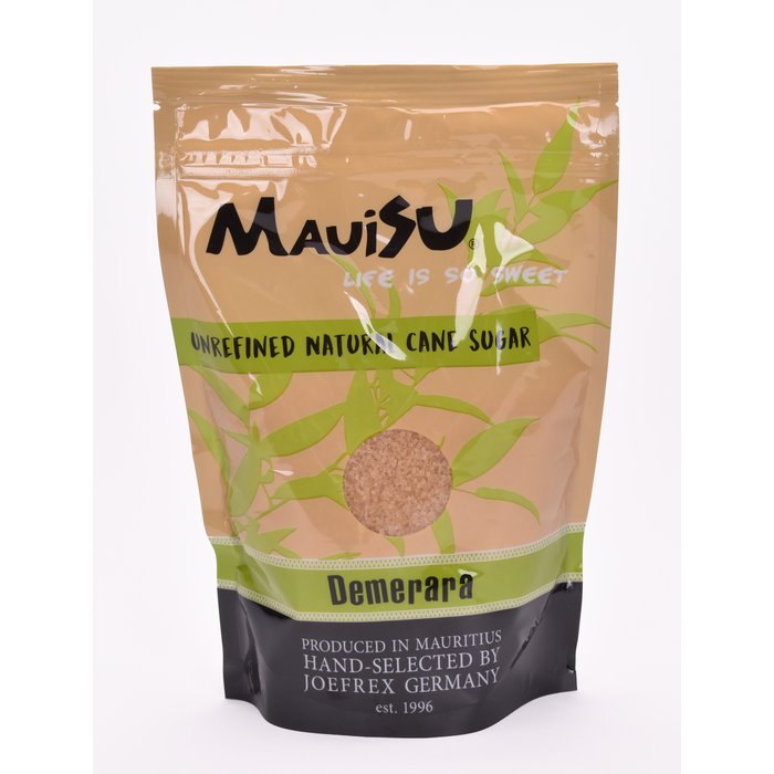 Mauisu Rohrzucker Demerara 500g (12,98€/KG)